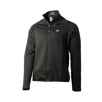 Кофта мужская Mico M Half Neck Full Zip Shirt Warm Control Antracite