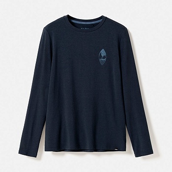 Футболка женская FLOV PARIA W L/S TEE Navy/Blue Bamboo